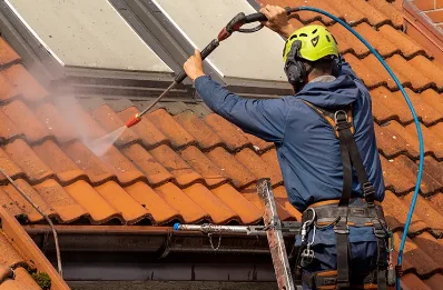 Démoussage et hydrofuge de toiture à Trélon